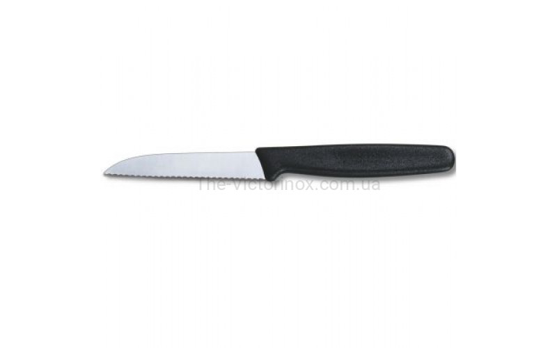 Кухонный нож Victorinox 5.0433 8см, серрейтор черный