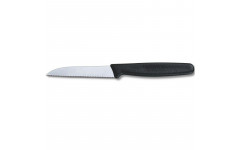Кухонный нож Victorinox 5.0433 8см, серрейтор черный
