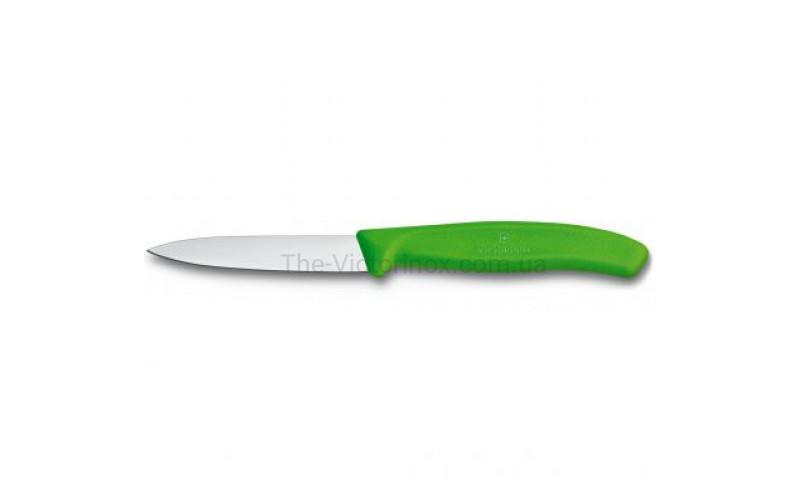 Кухонный нож Victorinox 6.7606.L114, 8 см., зеленый