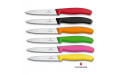 Кухонный нож Victorinox 6.7706.L114, 10 см., зеленый