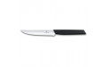 Кухонный нож Victorinox Swiss Modern Steak&Pizza 12см волн. с черн. ручкой 6.9003.12W Кухонный нож Victorinox Swiss Modern Steak&Pizza 12см волн. с черн. ручкой 6.9003.12W