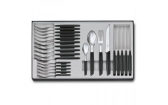 Кухонный набор Victorinox Swiss Modern Table Set 24шт с черн. ручкой 6.9093.12W.24 Кухонный набор Victorinox Swiss Modern Table Set 24шт с черн. ручкой 6.9093.12W.24