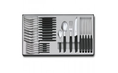 Кухонный набор Victorinox Swiss Modern Table Set 24шт с черн. ручкой 6.9093.11W.24