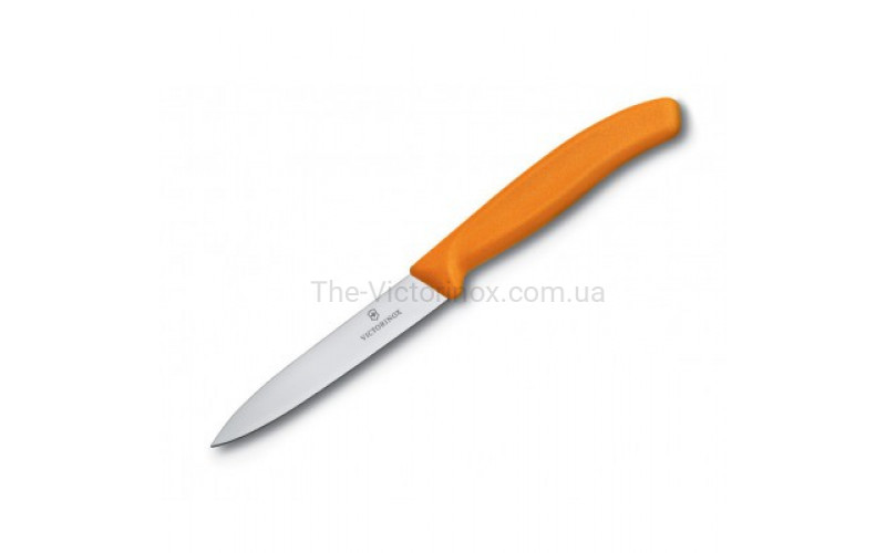 Кухонный нож Victorinox 6.7706.L119, 10 см., оранжевый