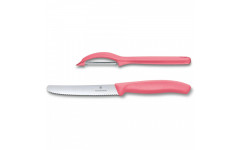 Кухонный набор Victorinox SwissClassic Paring Set 2шт с св.крас. ручкой 6.7116.21L12