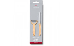 Кухонный набор Victorinox SwissClassic Paring Set 2шт с св.оранж. ручкой 6.7116.23L92