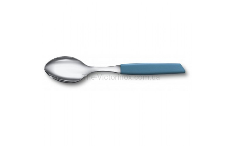 Кухонная ложка Victorinox Swiss Modern Tea с син. ручкой
