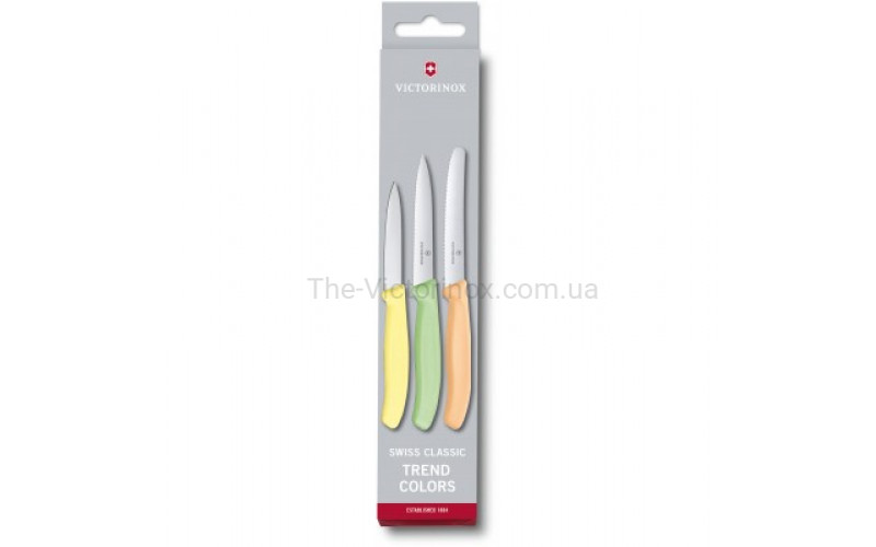 Кухонный набор Victorinox SwissClassic Paring Set 3 ножа (8,10,11см) 6.7116.34L2