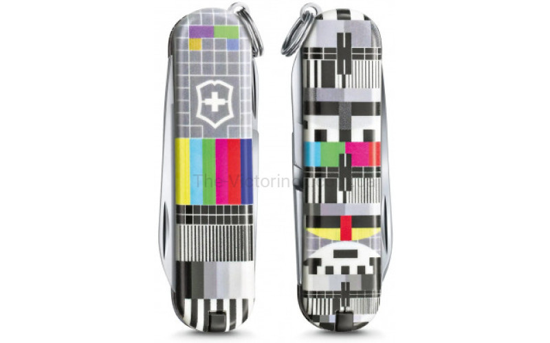 Складной нож Victorinox CLASSIC LE Retro TV 0.6223.L2104