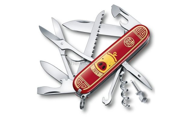 Складной нож Victorinox HUNTSMAN «Year of the Pig» 1.3714.E8