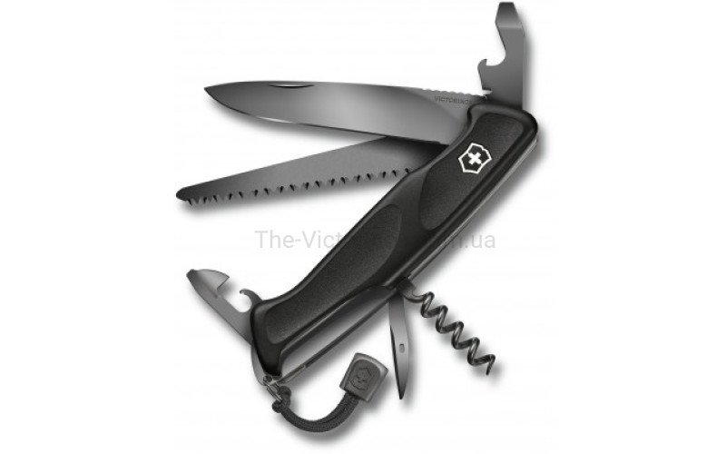 Складной нож Victorinox RANGERGRIP 55 Onyx Black 0.9563.C31P