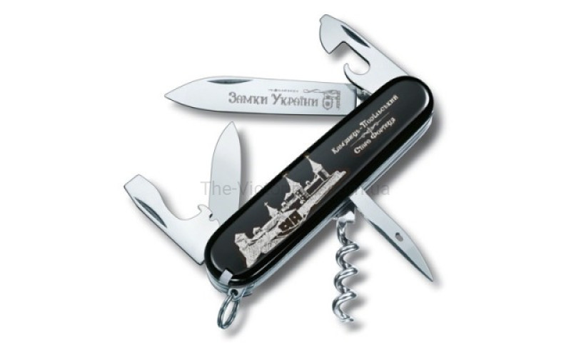 Складной нож Victorinox SPARTAN UKRAINE CASTLE 1.3603.3R20