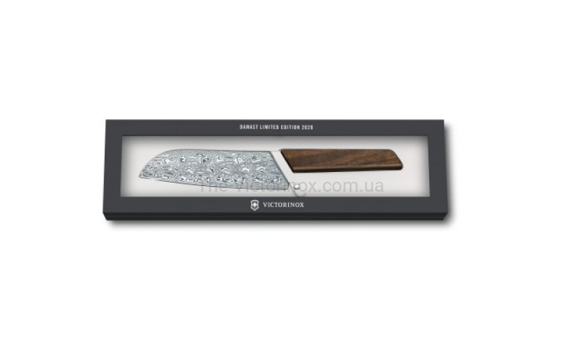Кухонный нож Victorinox Swiss Modern Santoku Damast 6.9050.17J20