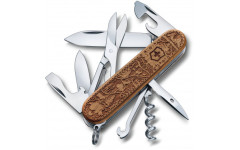 Складной нож Victorinox CLIMBER WOOD Swiss Spirit SE 1.3701.63L21