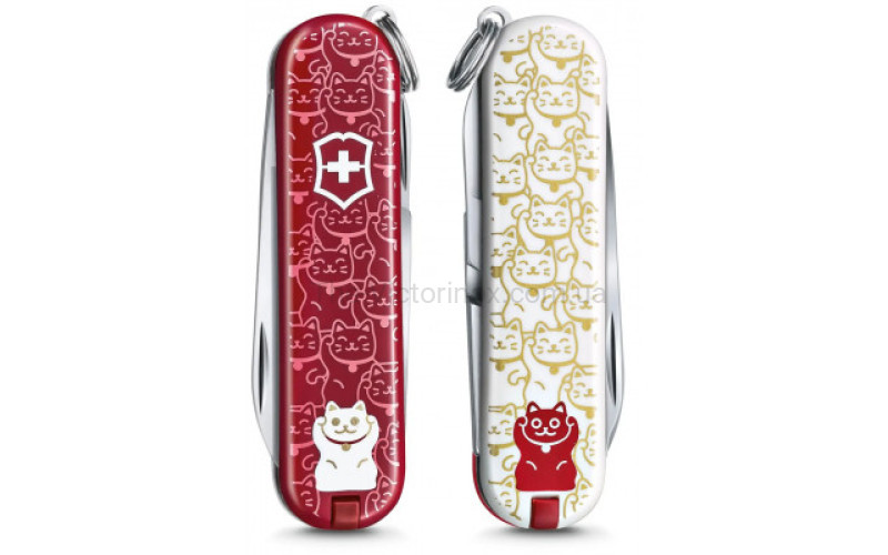 Складной нож Victorinox CLASSIC LE Lucky Cat 0.6223.L2106