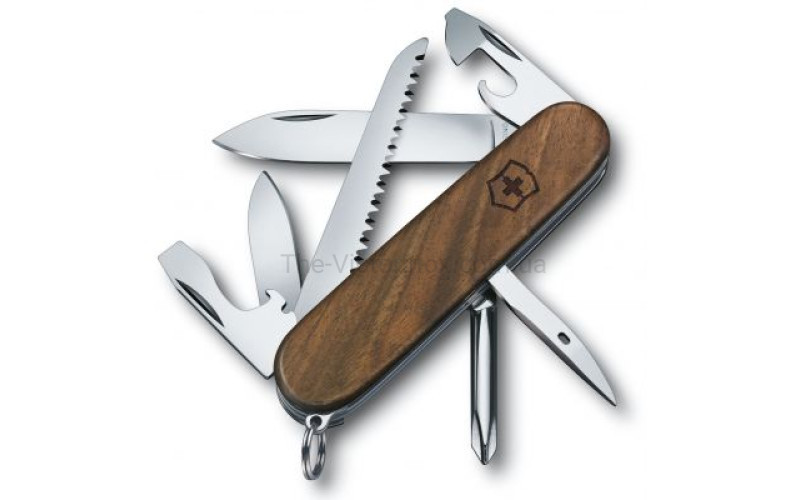 Складной нож Victorinox HIKER WOOD 1.4611.63