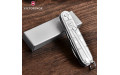 Швейцарский складной нож Victorinox Spartan, серебряный прозрачный (1.3603.Т7)