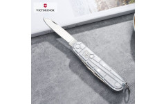 Швейцарский складной нож Victorinox Spartan, серебряный прозрачный (1.3603.Т7)