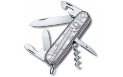 Швейцарский складной нож Victorinox Spartan, серебряный прозрачный (1.3603.Т7)