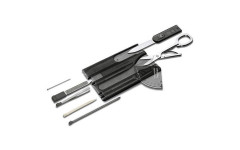 Мультитул НаборVictorinox 0.7333.Т3 SwissCard Lite черн.прозрачный